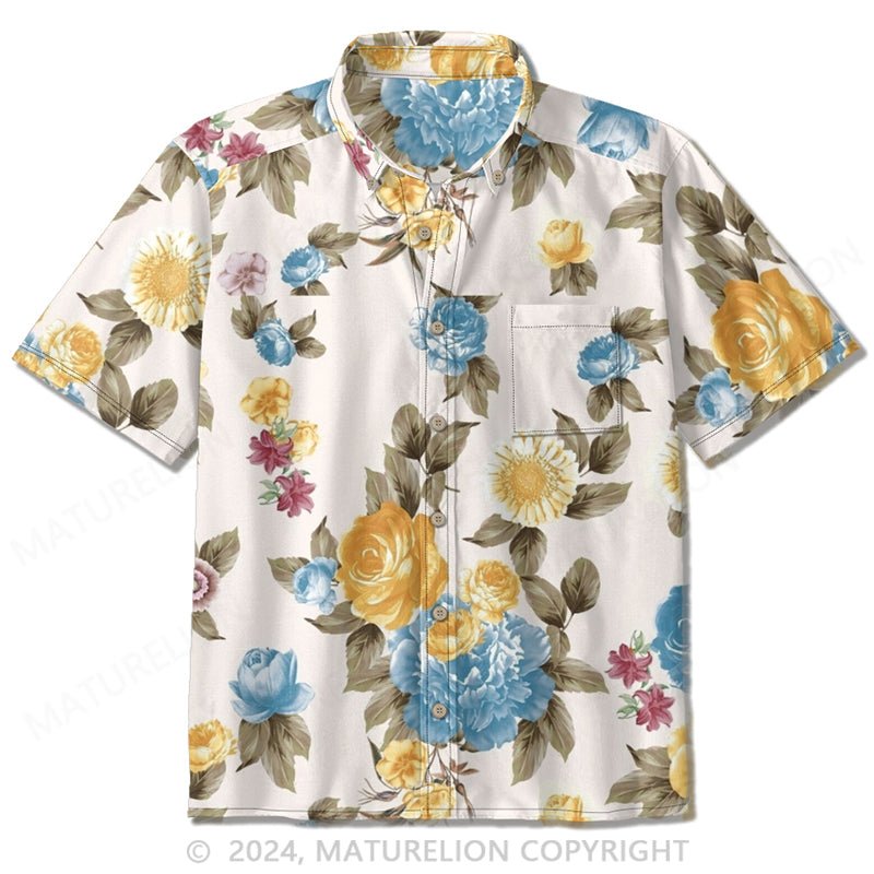 Maturelion printed casual shirt