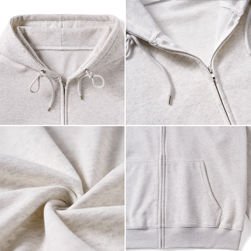 Maturelion Men's Hoodie Left Coast Standard Zipper Hoodie