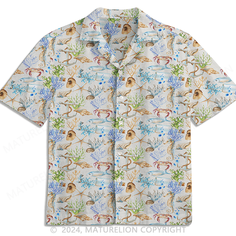 Maturelion Submarine World Hawaiian Shirt