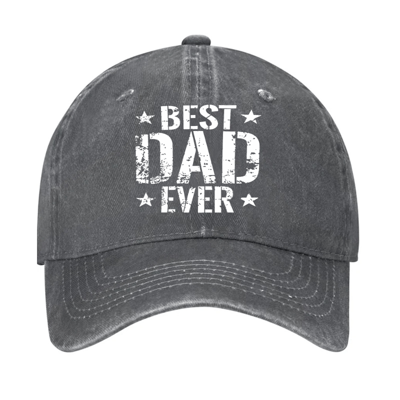 Best Dad Ever Funny Cap