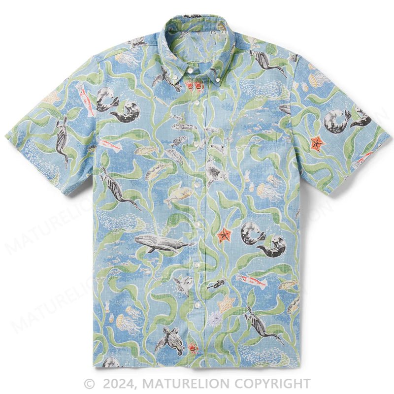 Maturelion Monterey Bay Hawaiian Shirt