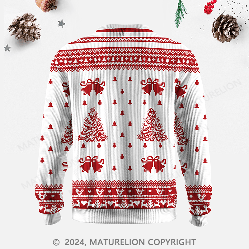 Maturelion I Work Hard So My Dog Can Have A Better Life Funny Ugly Sweater