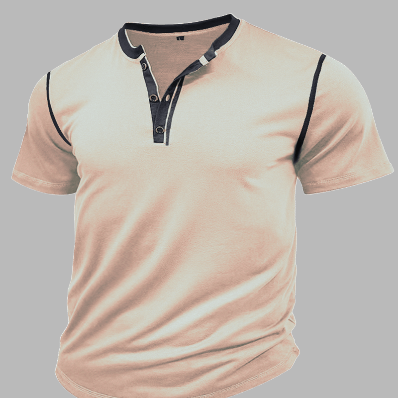 Maturelion Vintage Henley Shirt