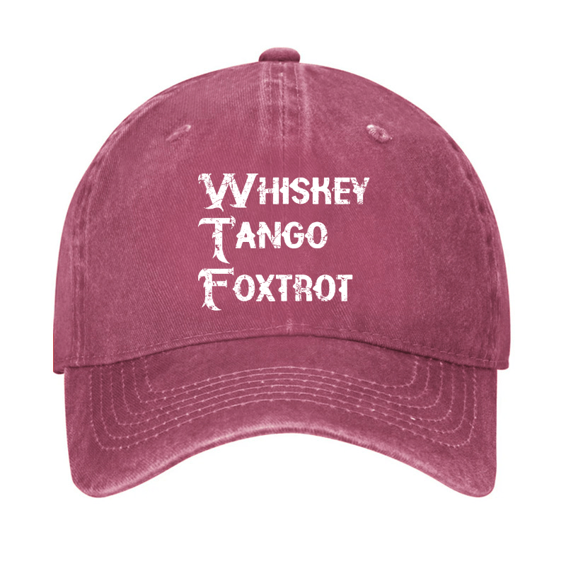 WTF - Whiskey Tango Foxtrot Cap