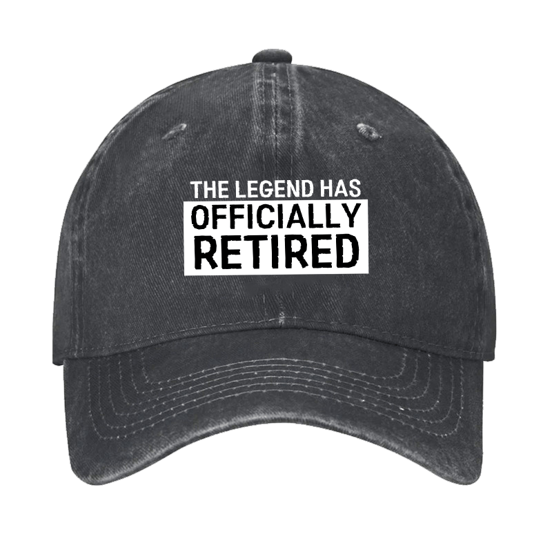 The Legend Has Officially Retired Cap