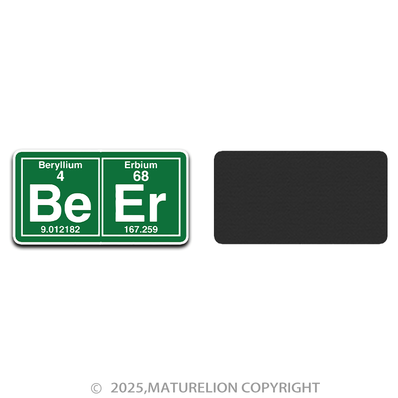 Maturelion Element of Beer Fridge Magnet