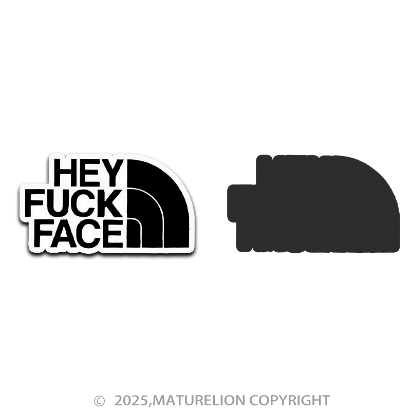 Maturelion Hey F Face Fridge Magnet