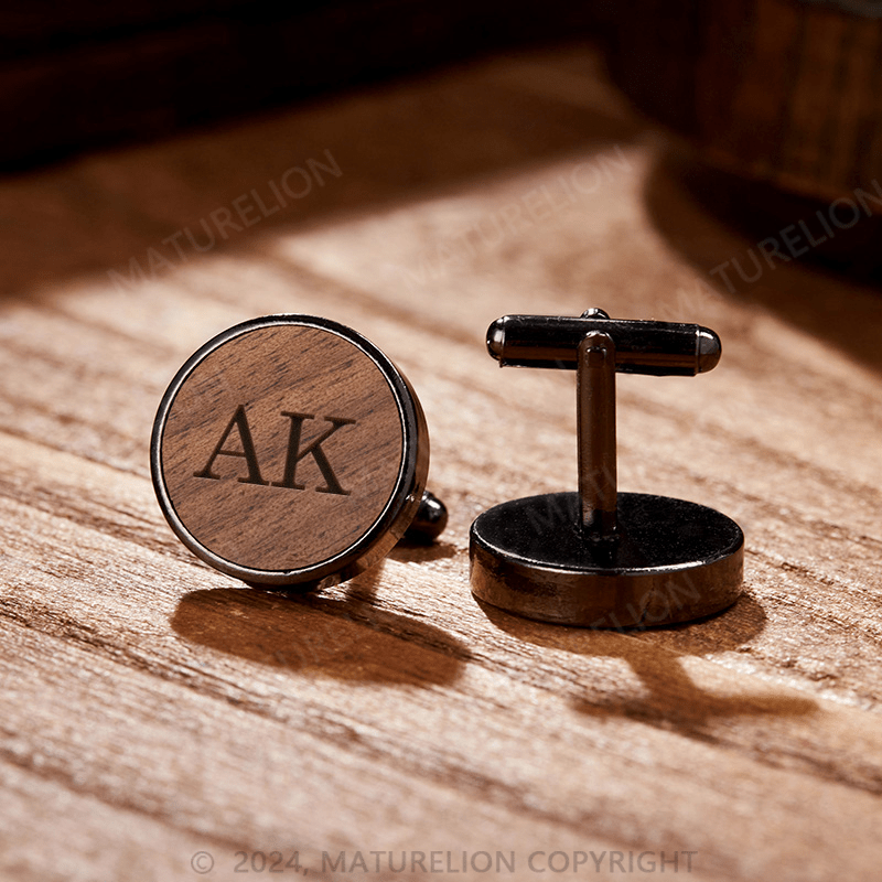 Maturelion Custom Wedding Day Cuff links