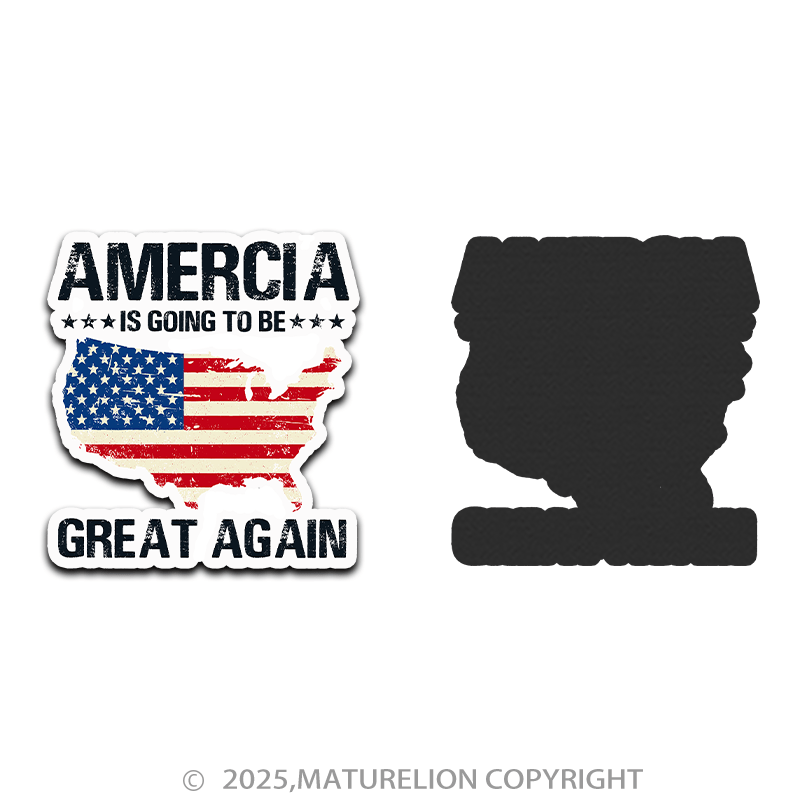 Maturelion Make America Great Again Fridge Magnet