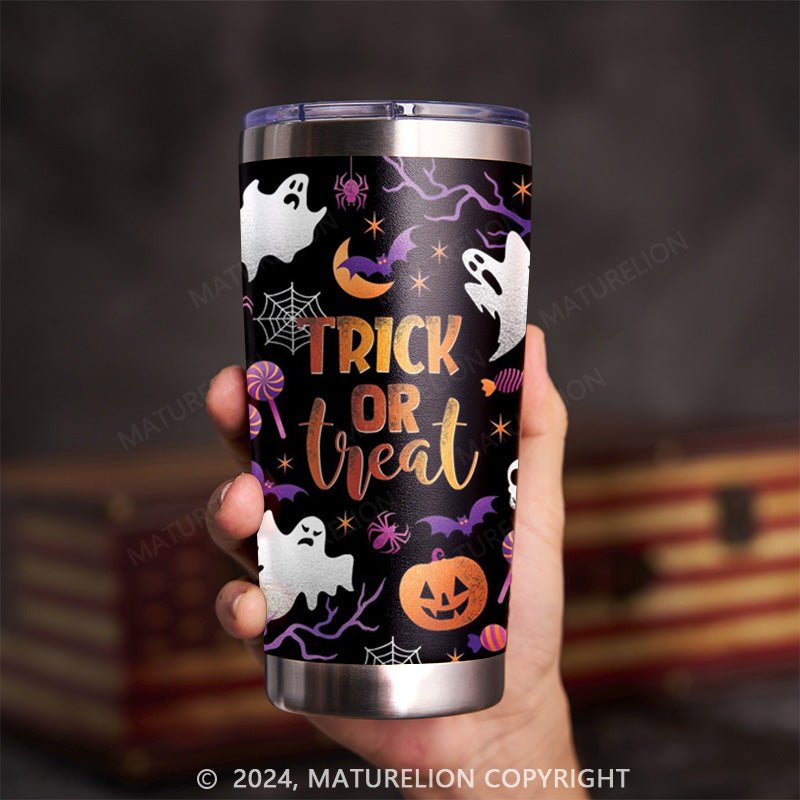 Maturelion Halloween Tumbler Halloween Gift