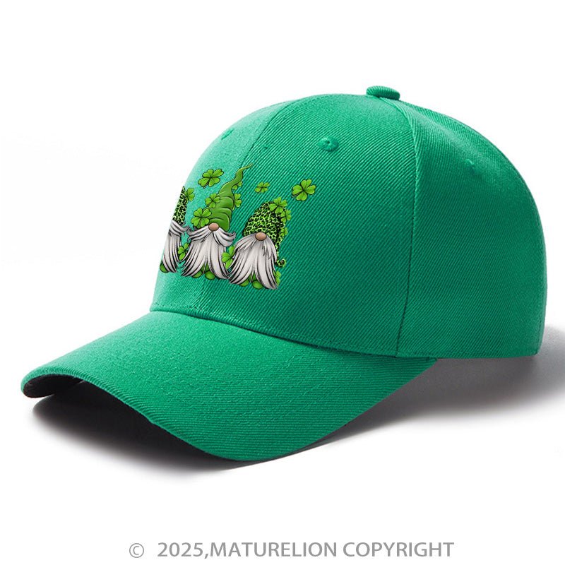 Maturelion St. Patrick's Shamrock Print Cap