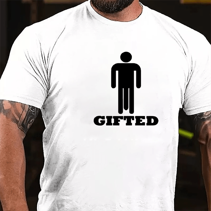 Gifted With Big Dick Cotton T-shirt