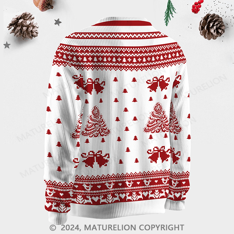 Matuelion  Shhh No One Cares Ugly Sweater