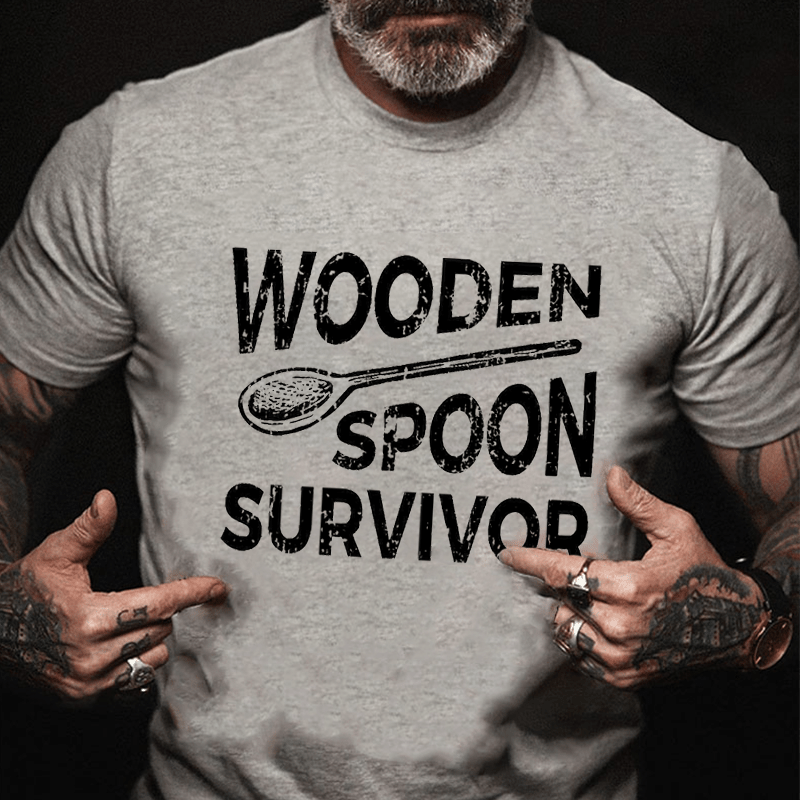 Wooden Spoon Survivor Cotton T-shirt