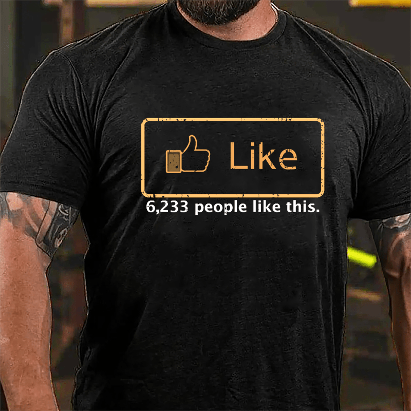 Facebook Like Cotton T-Shirt