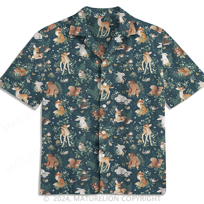 Maturelion The Descent Of Life Hawaiian Shirt