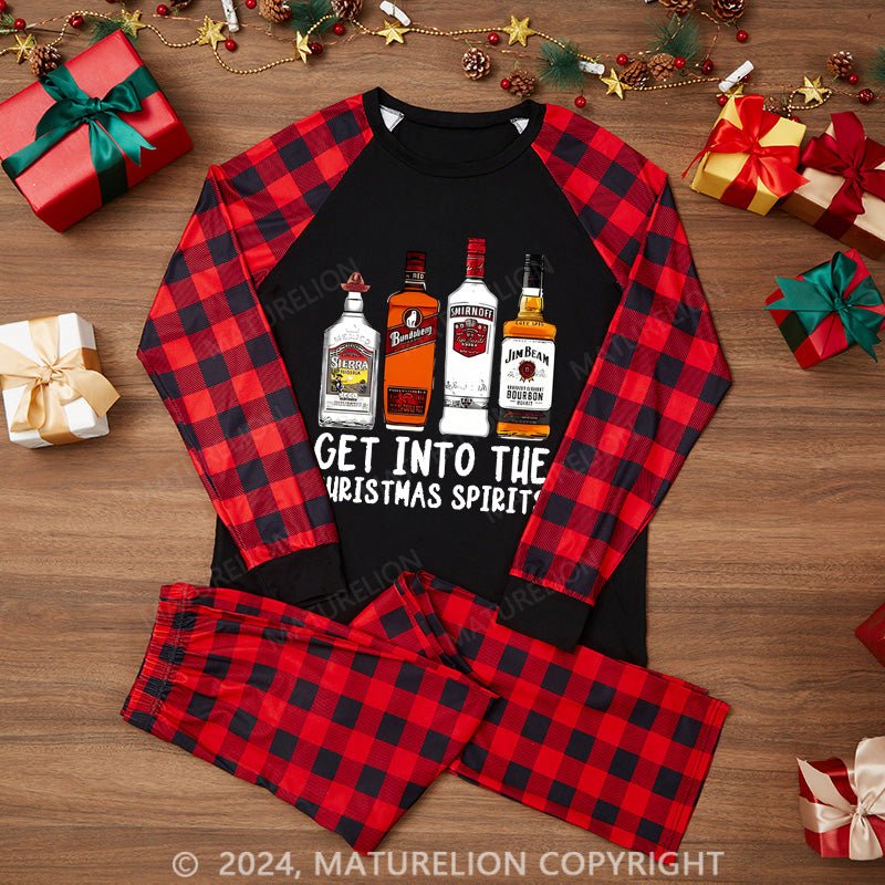 Maturelion Get Into Tue Curistmas Spirits Pyjamas