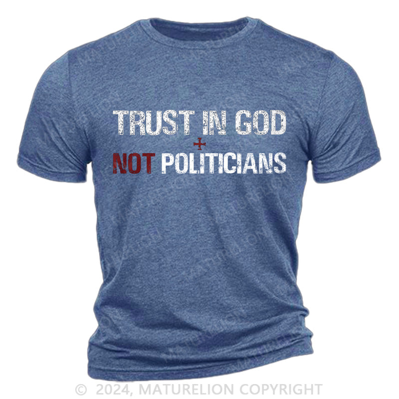 Maturelion Trust In God Cotton T-Shirt