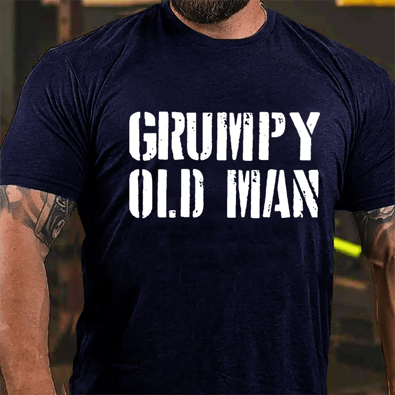 Grumpy Old Man Cotton T-shirt