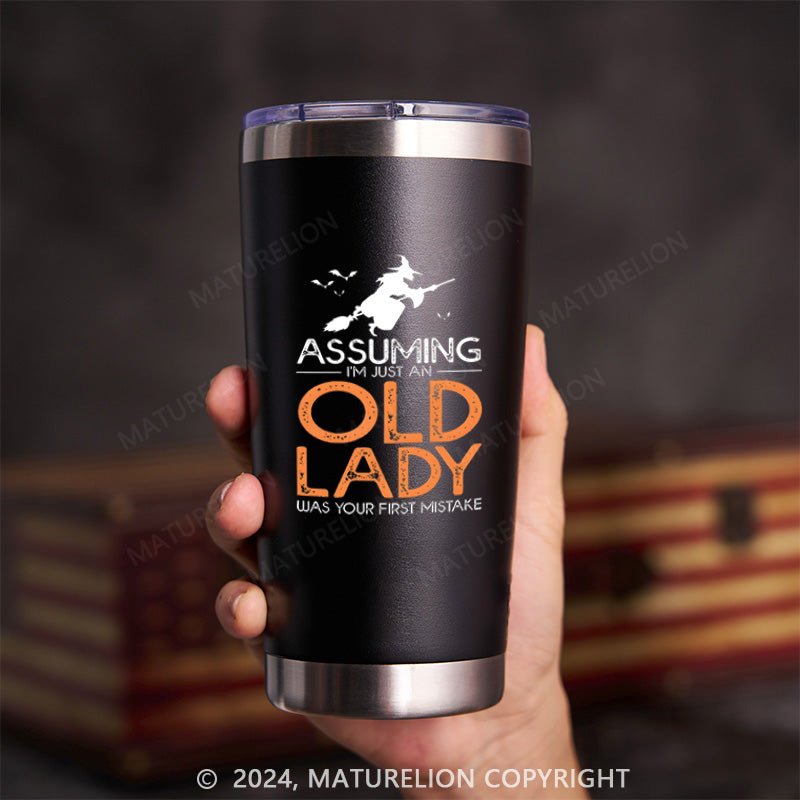 Maturelion Basic Witch Black 20 Oz Drink Tumbler