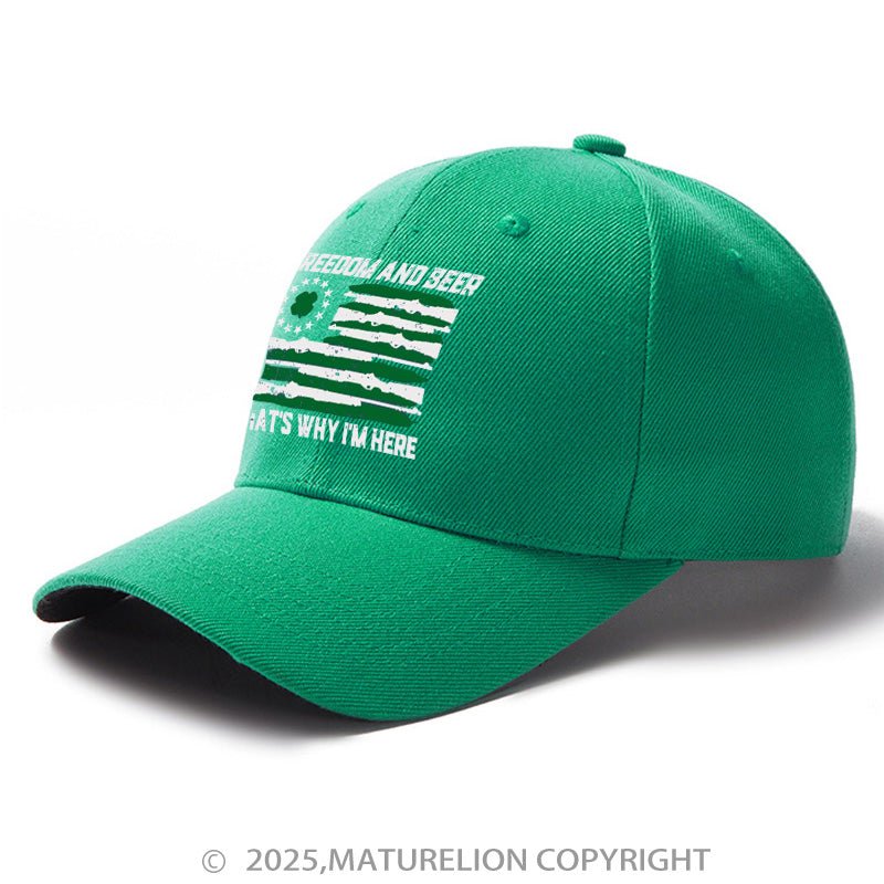 Maturelion St. Patrick's USA Flag Cap