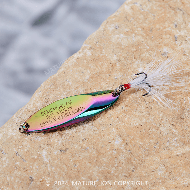 Maturelion Personalized Engraved Fishing Lure