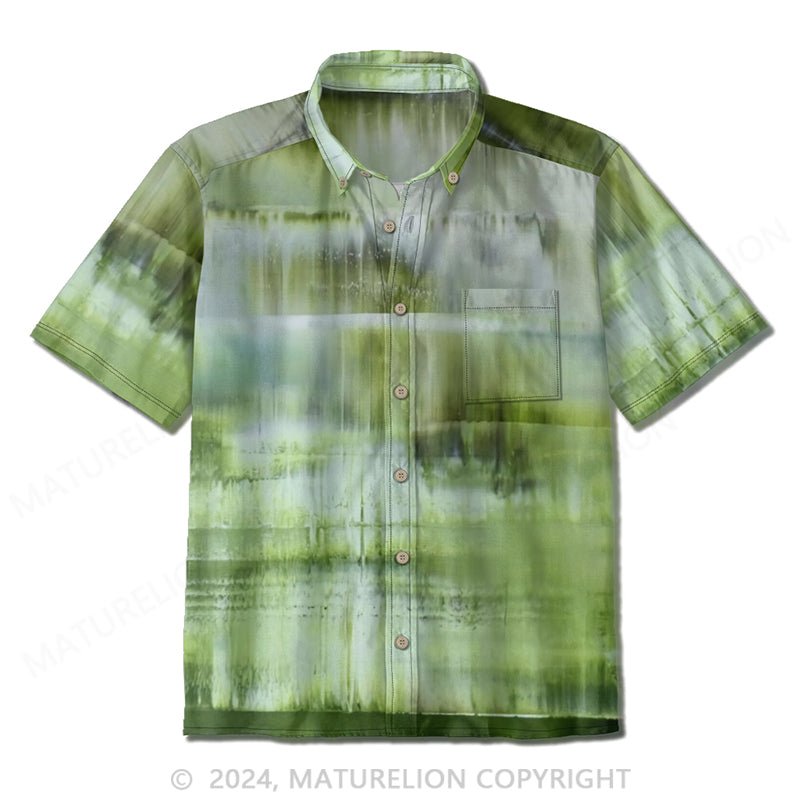 Maturelion Printed Cotton-Blend Voile Shirt