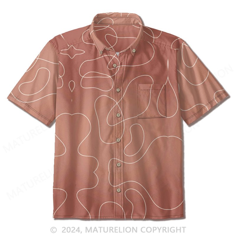 Maturelion Cotton Jersey Embroidered Shirt