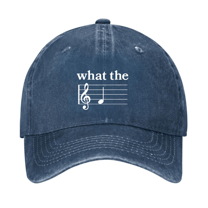 What The F Musical Note Cap