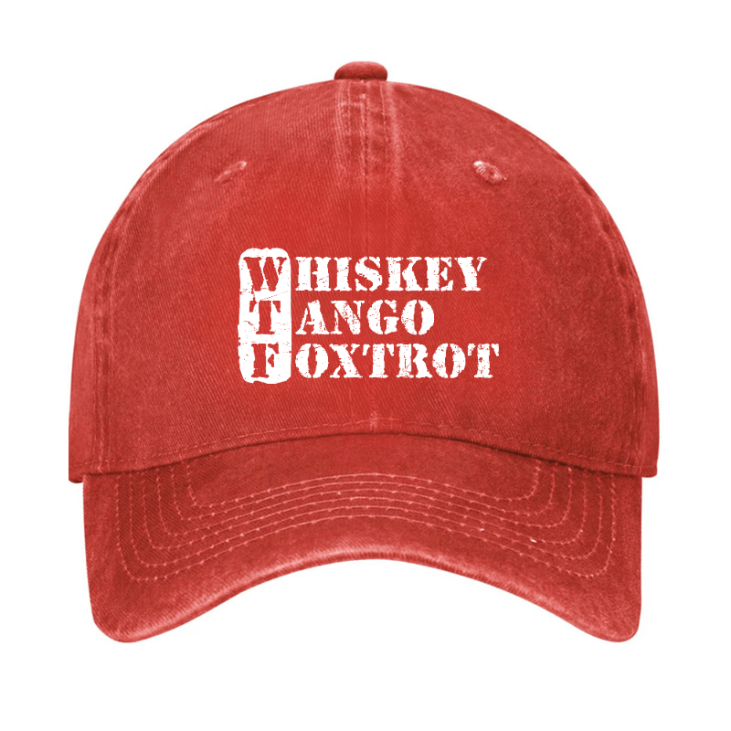 WTF - Whiskey Tango Foxtrot Cap