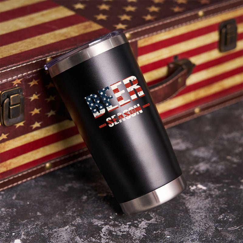 Maturelion Men's Tumbler Beer Season Tumbler