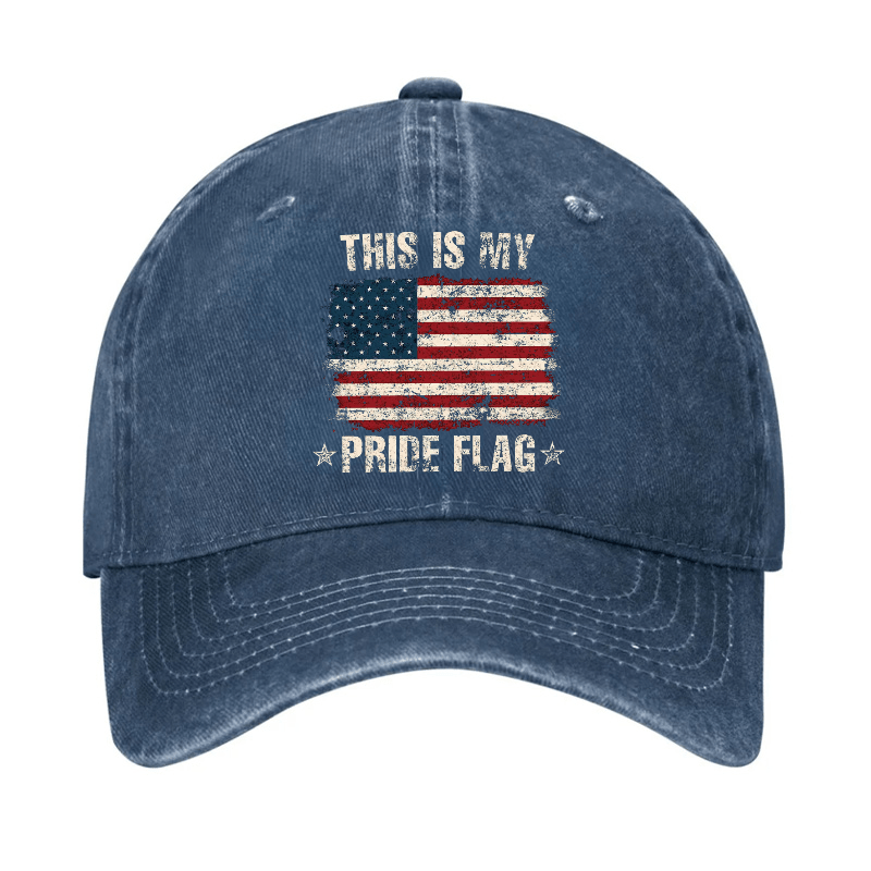 This Is My Pride Flag Print Baseball Cap