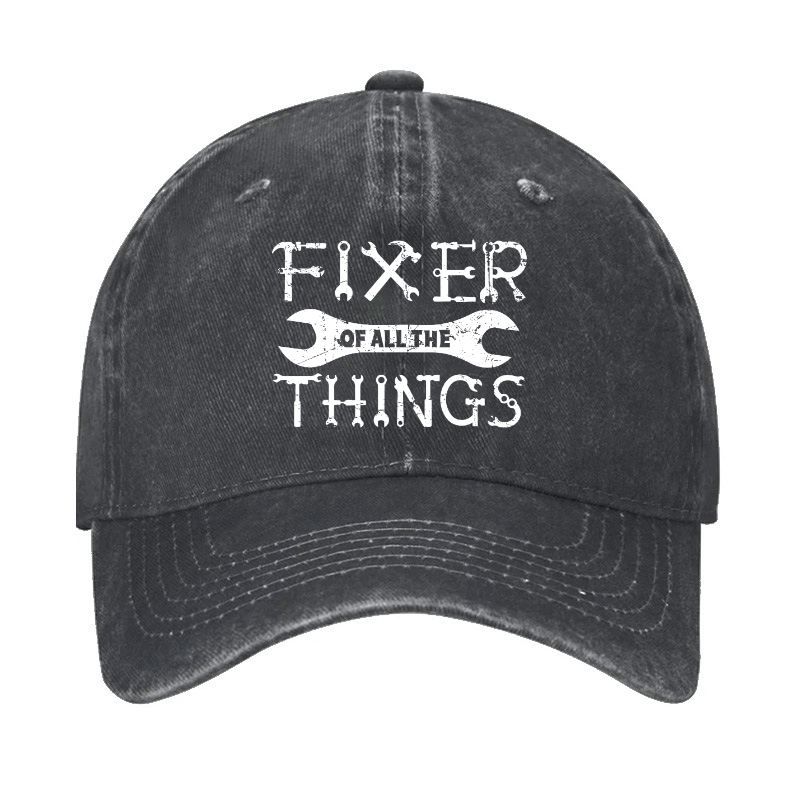 Fixer Of All The Things Funny Mechainc Cap