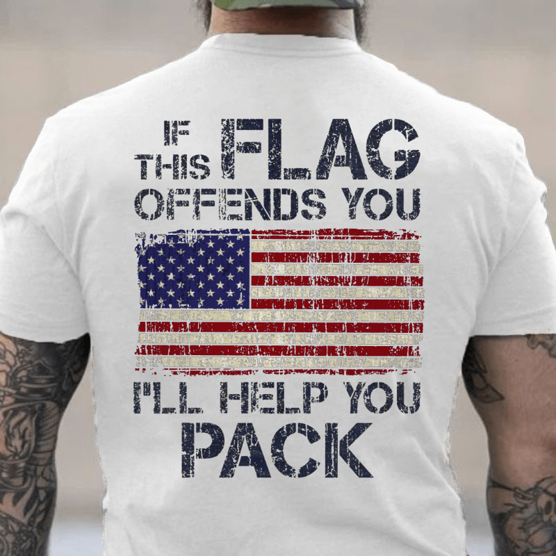 If This Flag Offends You Cotton T-shirt