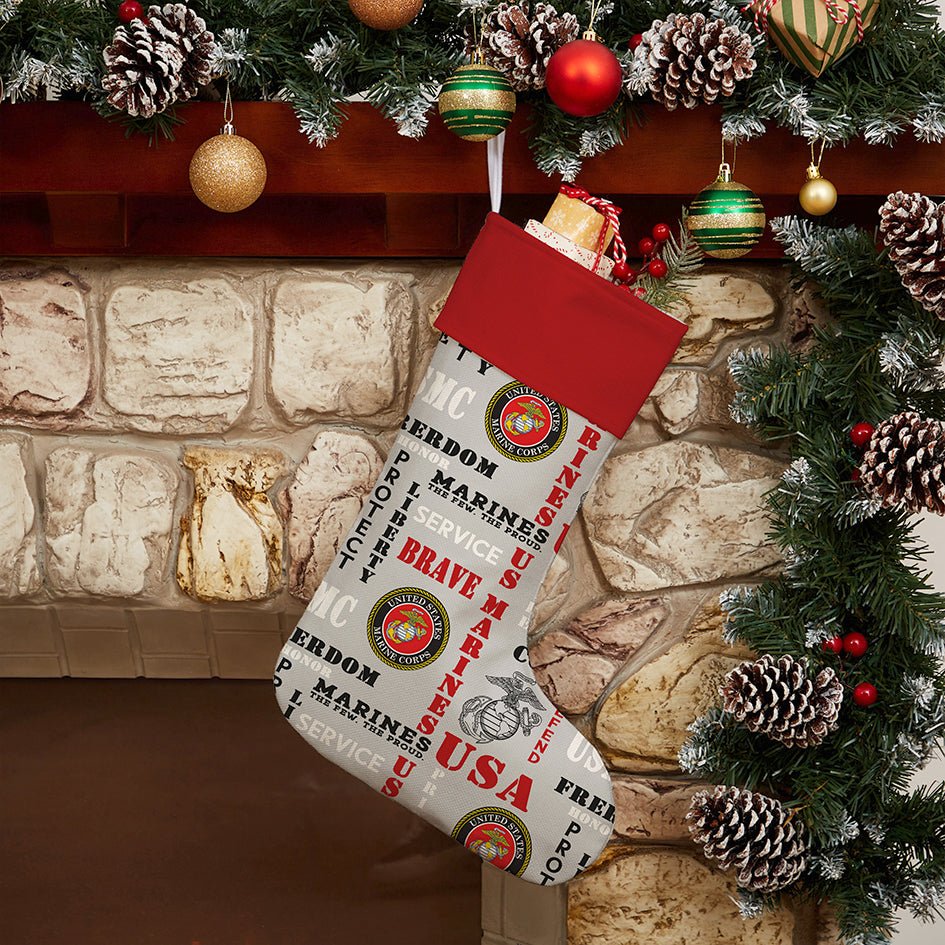 Maturelion Joyful Christmas Custom Funny Stocking