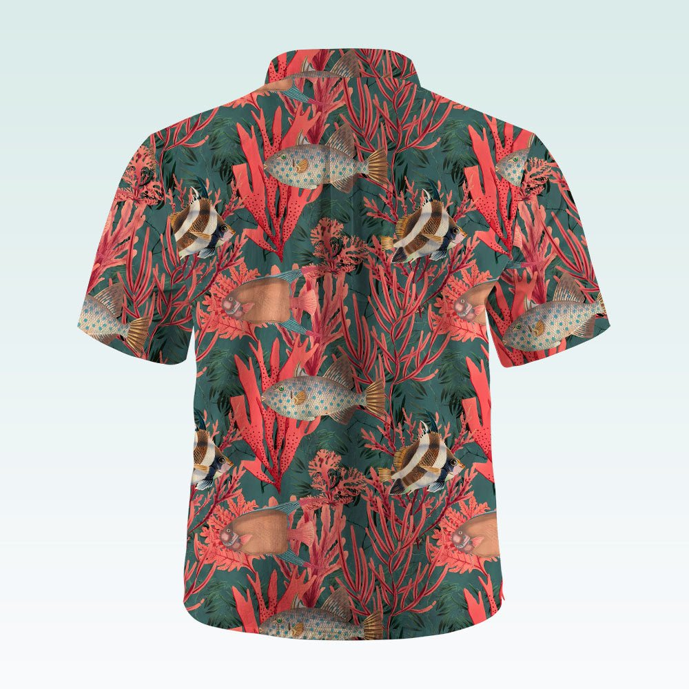 Maturelion Men's Hawaiian Shirt Men's Shirt Summer Shirt Casual Shirt