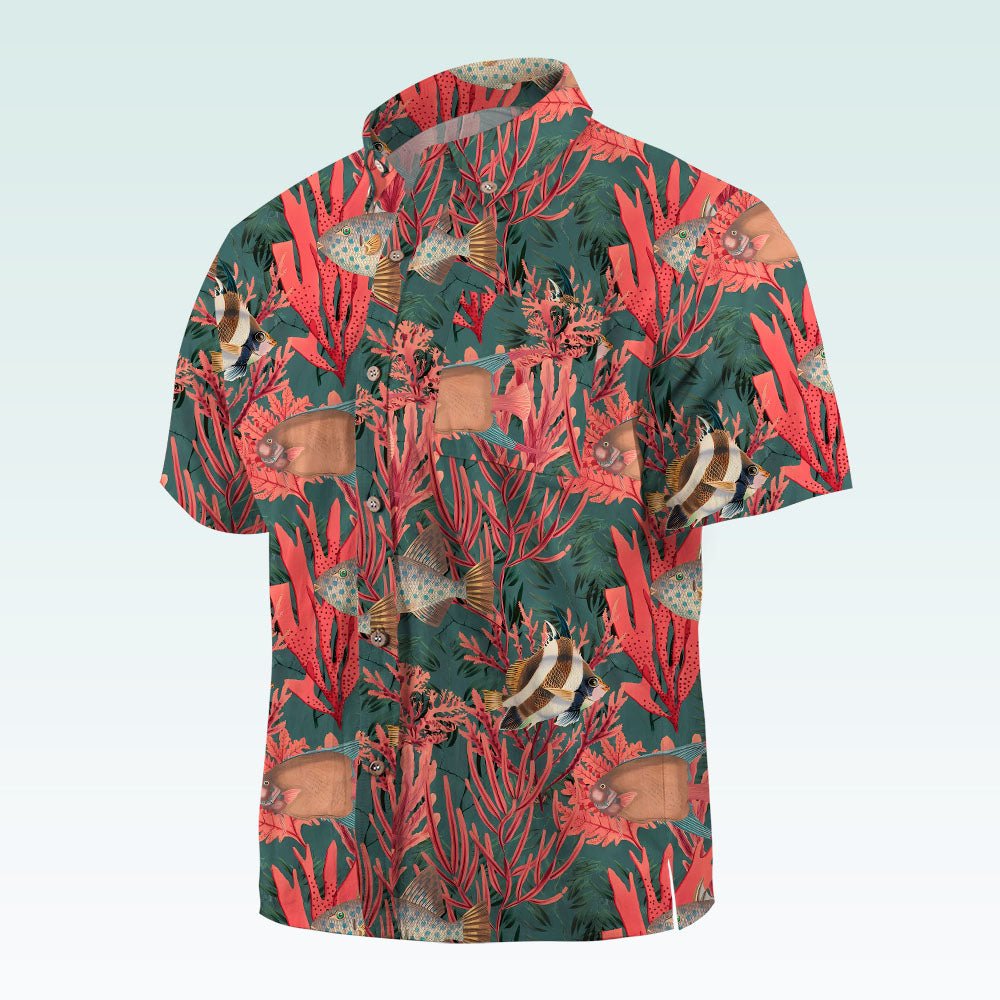 Maturelion Men's Hawaiian Shirt Men's Shirt Summer Shirt Casual Shirt