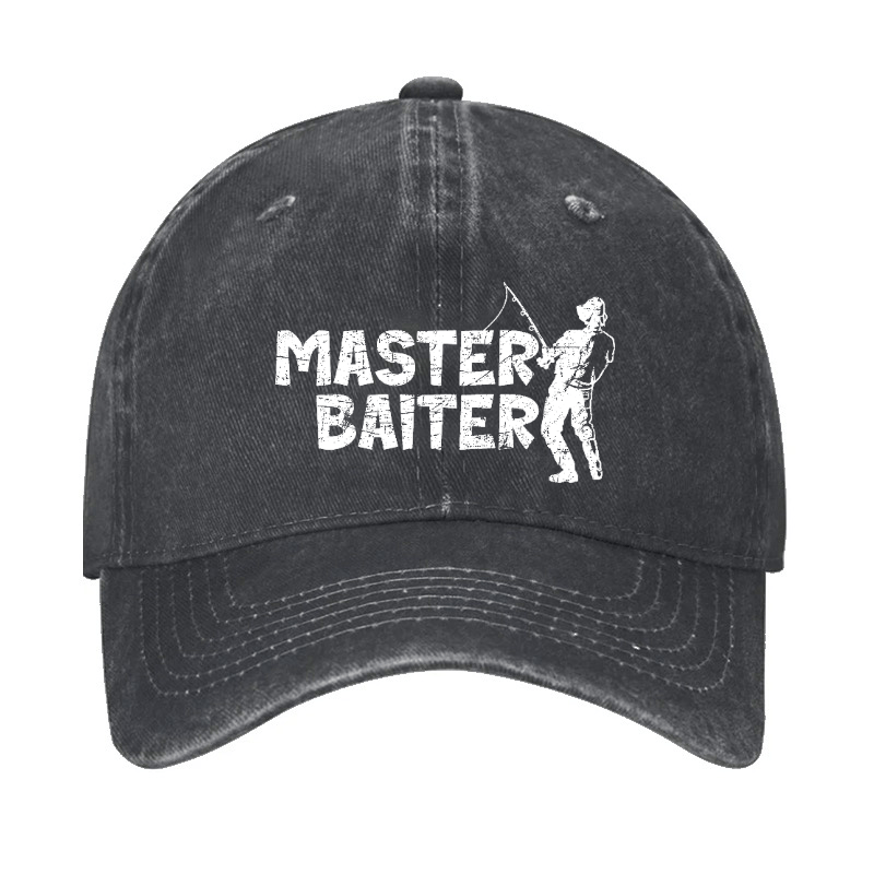 Master Baiter Fishing Baseball Cap