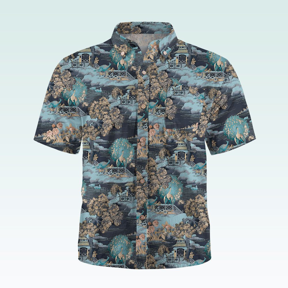 Maturelion Men's Hawaiian Shirt Men's Shirt Summer Shirt Casual Shirt