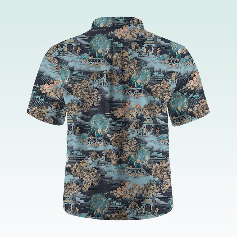 Maturelion Men's Hawaiian Shirt Men's Shirt Summer Shirt Casual Shirt