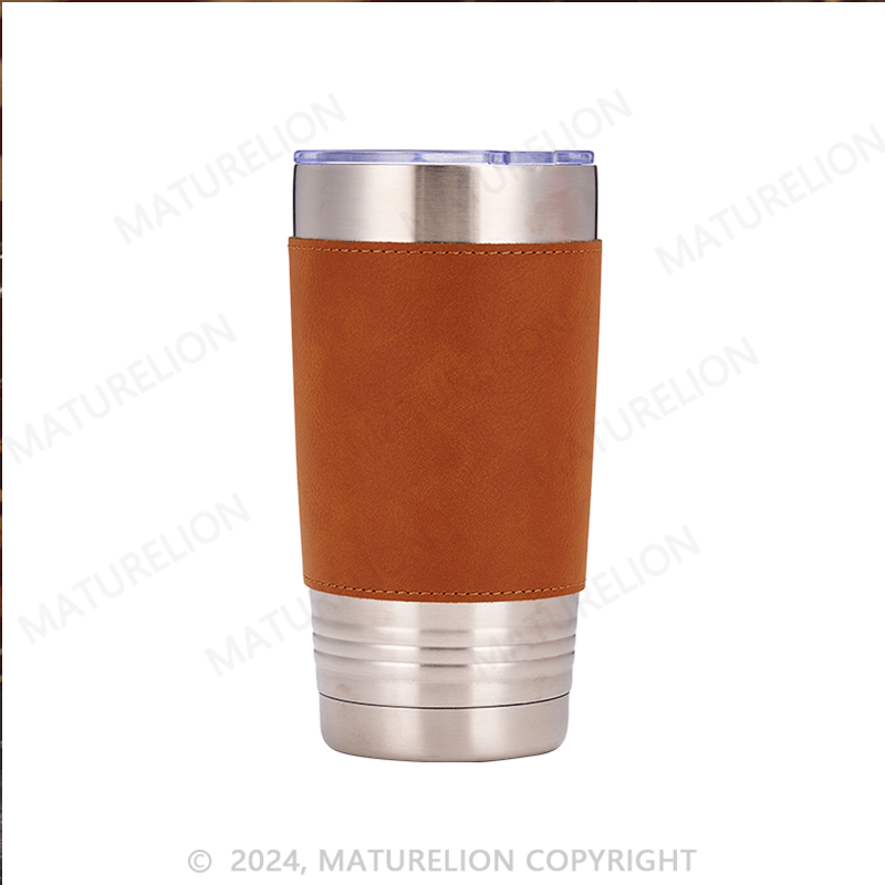 Maturelion Classical Essential Leatherette Tumbler