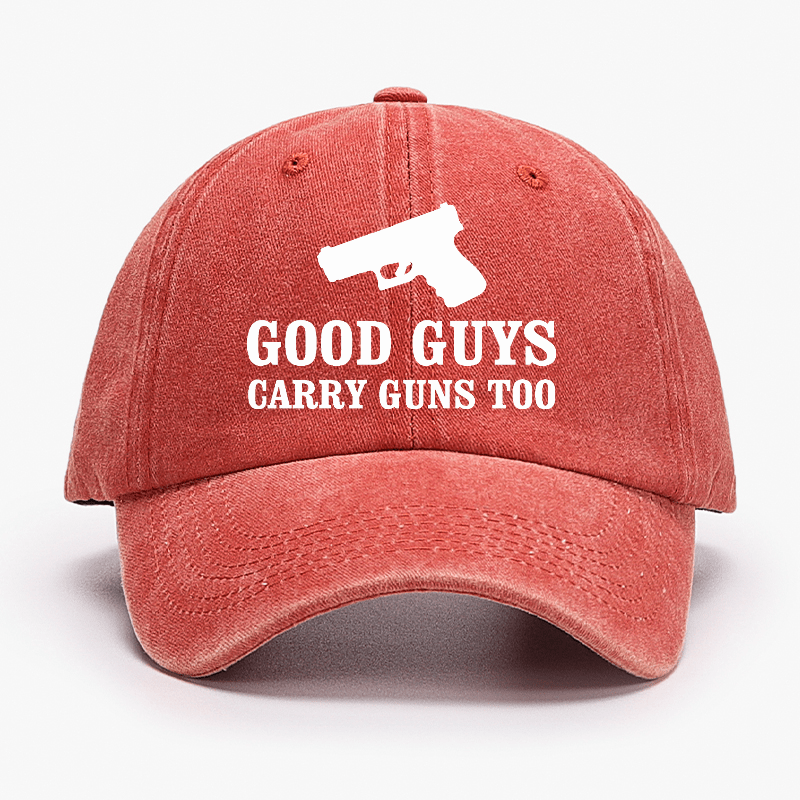 Good Guys Carry Guns Too Cap