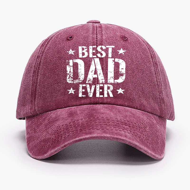 Best Dad Ever Funny Cap