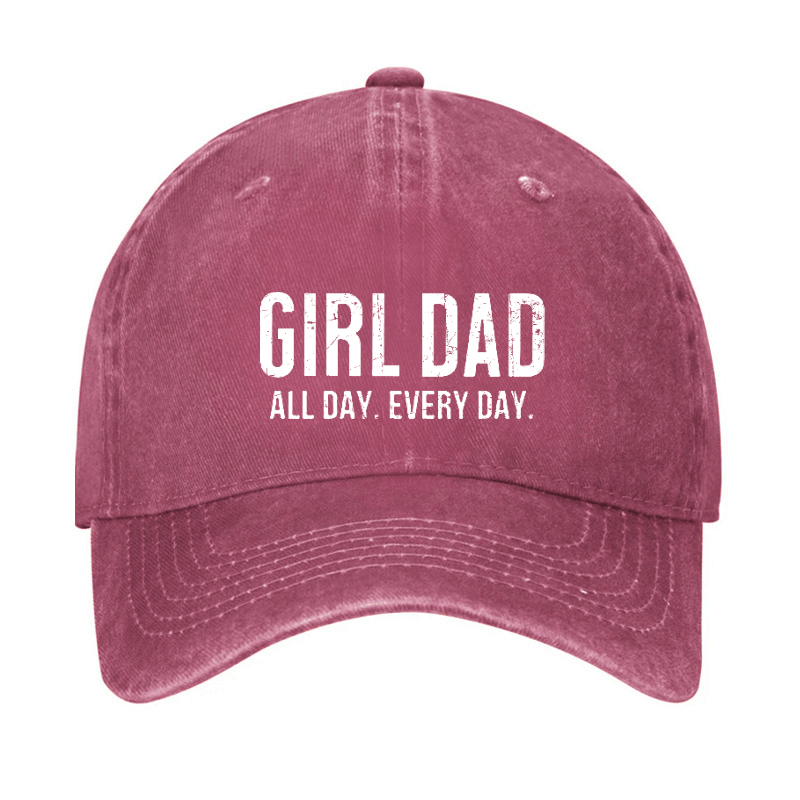 Girl Dad All Day Every Day Cap