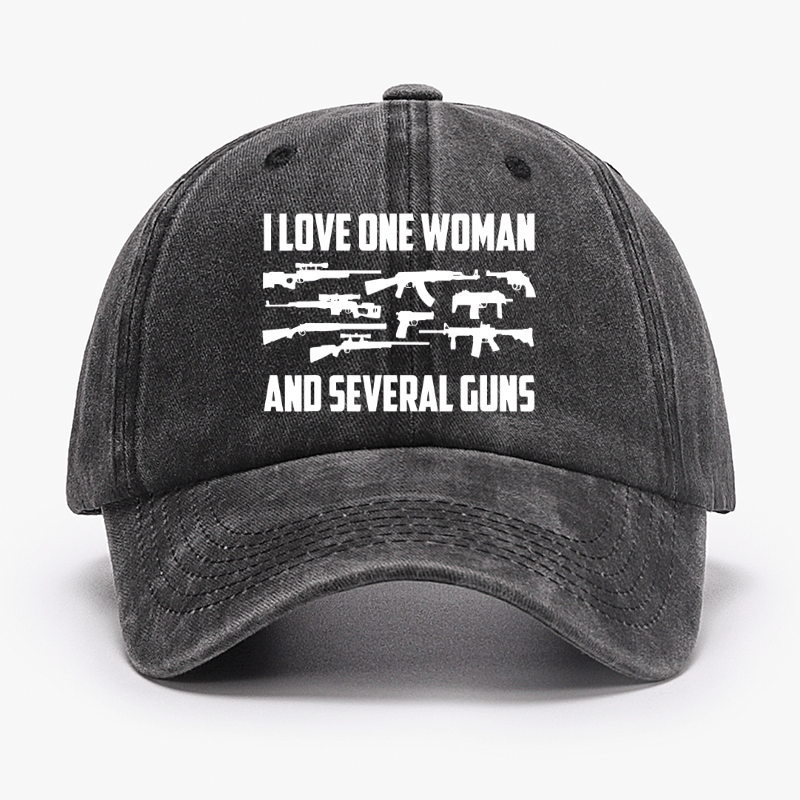 I Love One Woman & Several Guns Cap