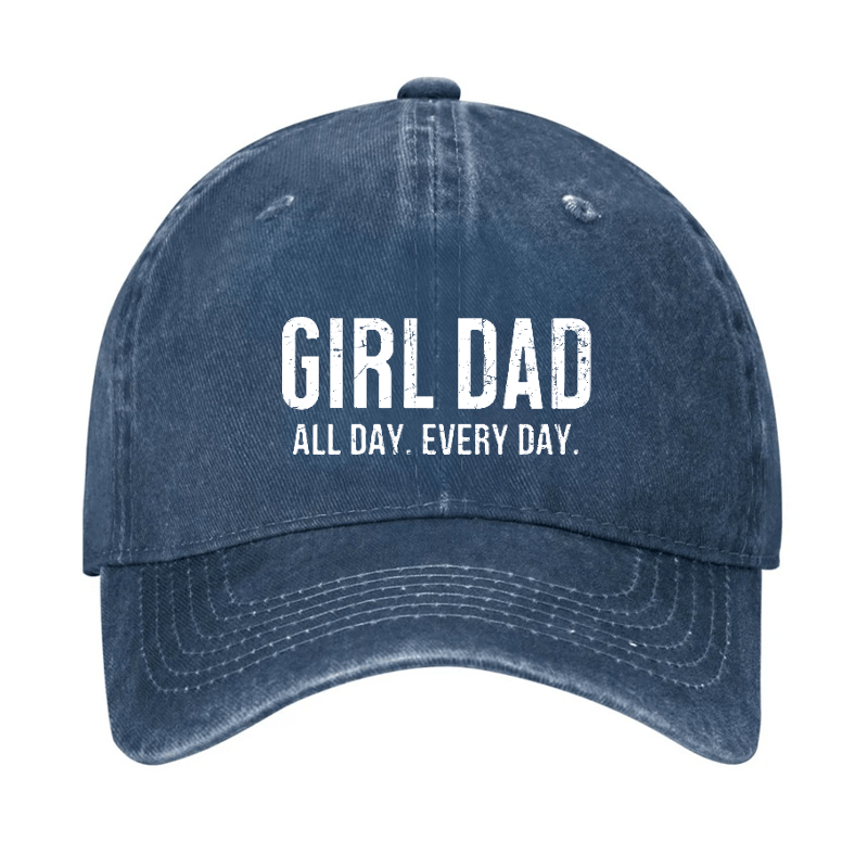 Girl Dad All Day Every Day Cap