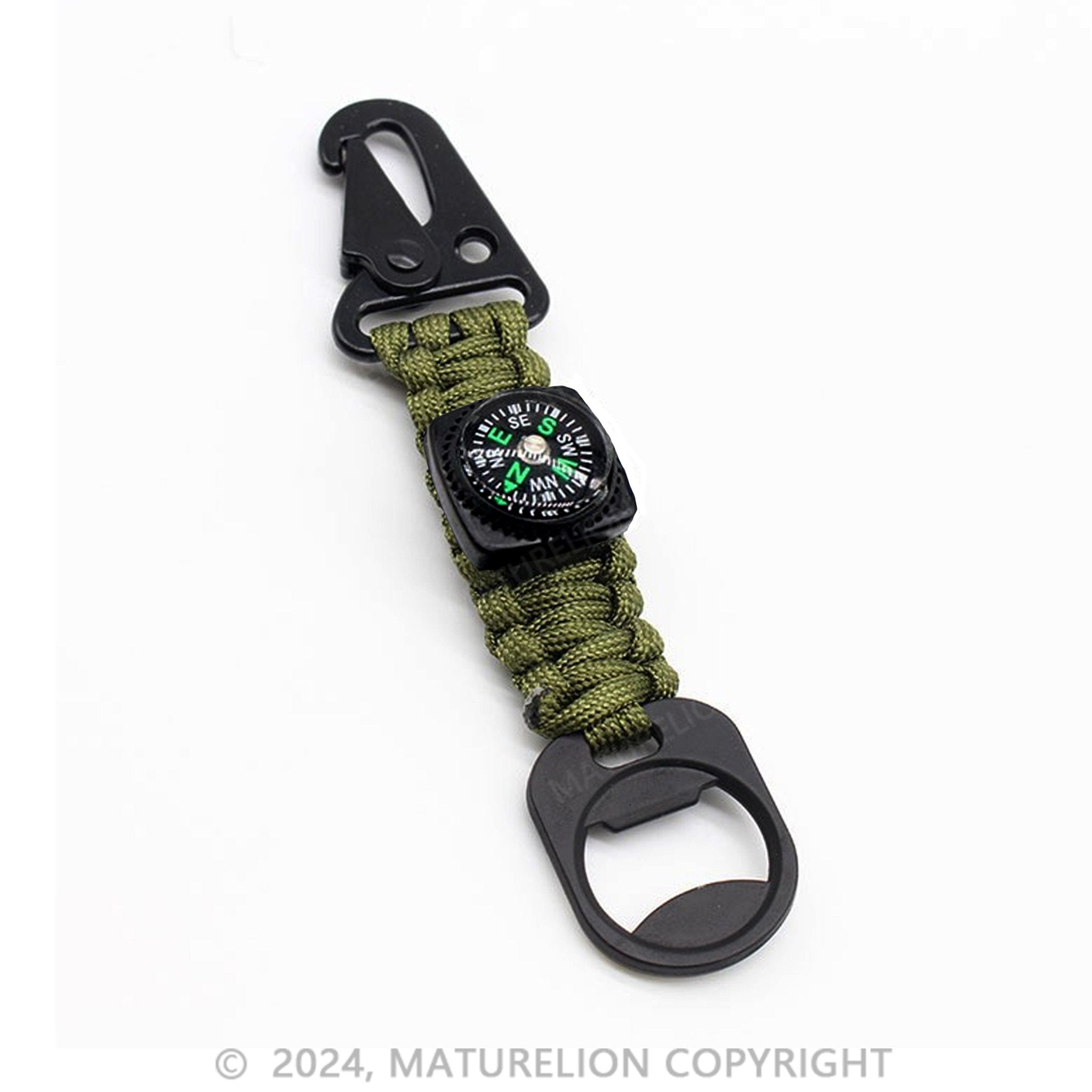 Maturelion Multifunctional Tool Keychain with Keyring and Bottle Opener