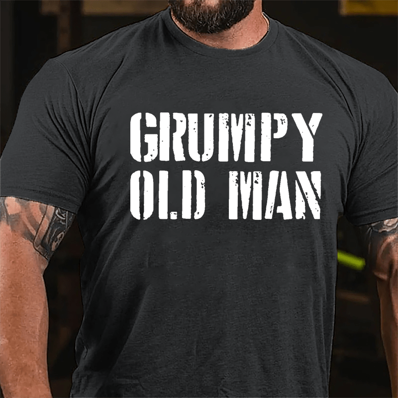 Grumpy Old Man Cotton T-shirt