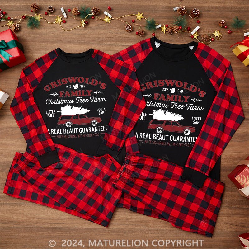 Maturelion Griswold’s Tree Farm Family Christmas Pyjamas