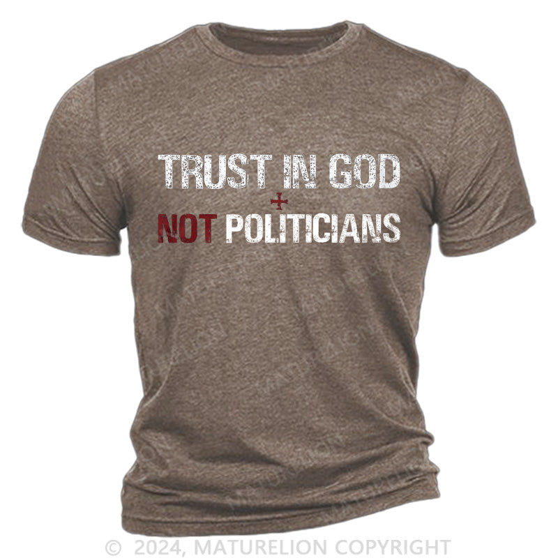 Maturelion Trust In God Cotton T-Shirt